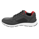 BA179-37 Slipbuster Microfibre Trainer Super Comfort Sole Black - Size 37