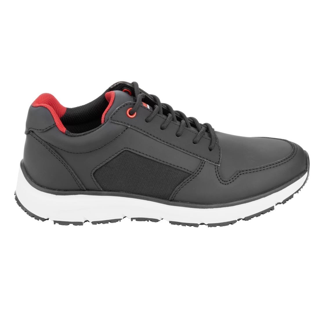 BA179-43 Slipbuster Microfibre Trainer Super Comfort Sole Black - Size 43