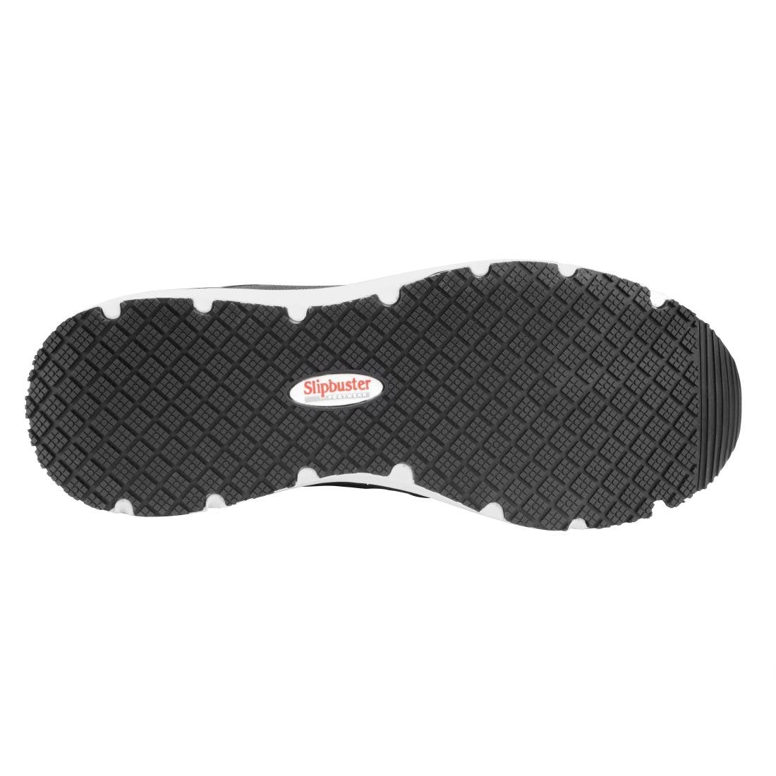BA179-43 Slipbuster Microfibre Trainer Super Comfort Sole Black - Size 43