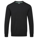 BA180-L Portwest Black Organic Cotton Recyclable Sweatshirt Size L