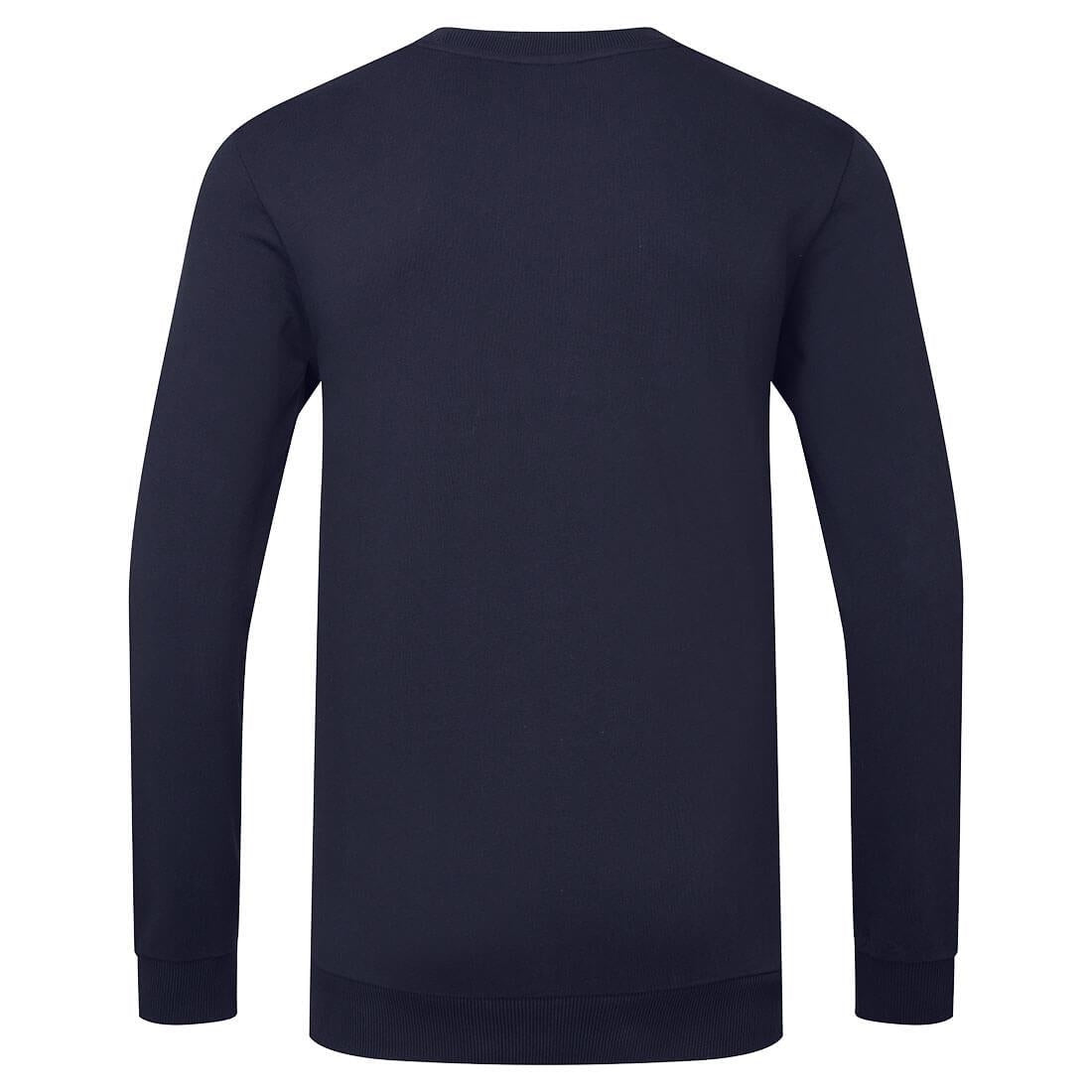 BA181-M Portwest Navy Organic Cotton Recyclable Sweatshirt Size M