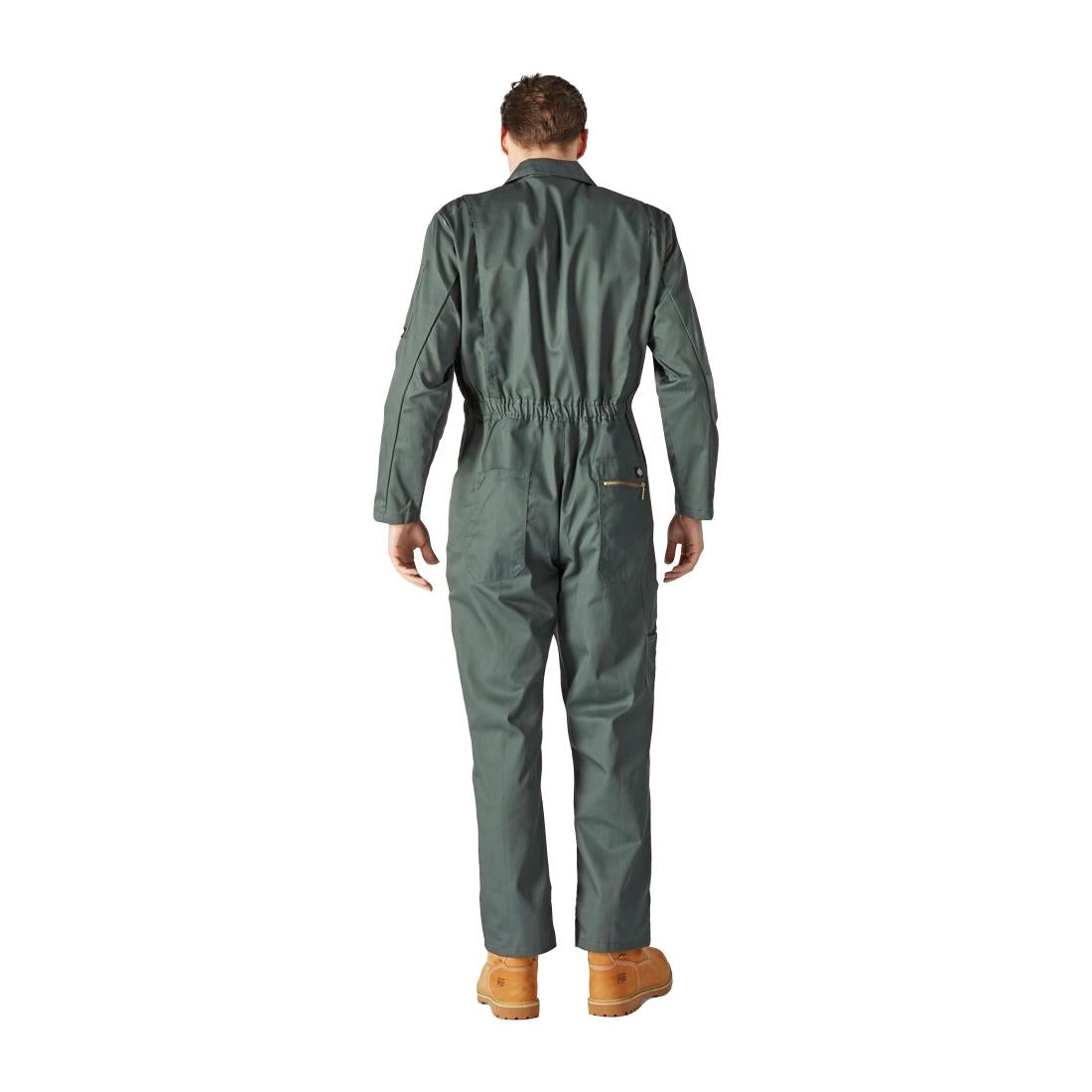 BA195-S - Dickies Mens Redhawk Coverall Forest Size S
