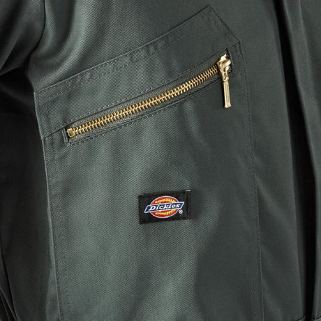 BA195-L - Dickies Mens Redhawk Coverall Forest Size L