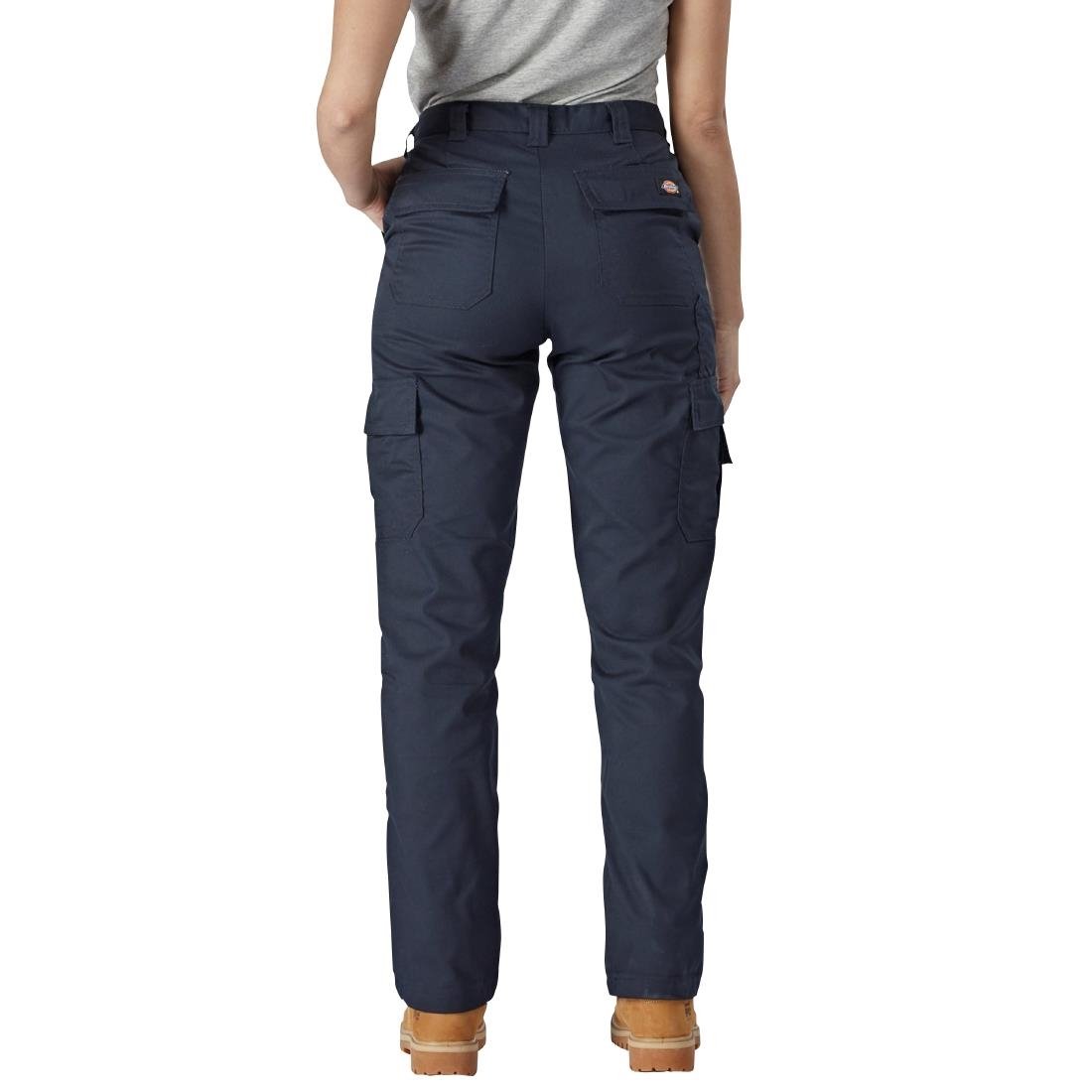BA197-30 - Dickies Womens Flex Everyday Trousers Navy Size 30