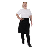 BA203 Southside Cotton Canvas Bistro Apron Black