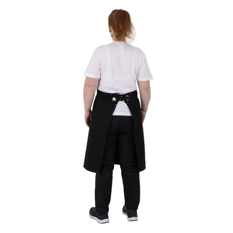 BA203 Southside Cotton Canvas Bistro Apron Black
