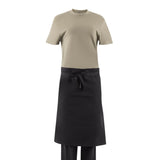 BA203 Southside Cotton Canvas Bistro Apron Black