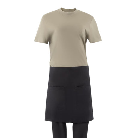 BA202 Southside Cotton Canvas Waist Apron Black