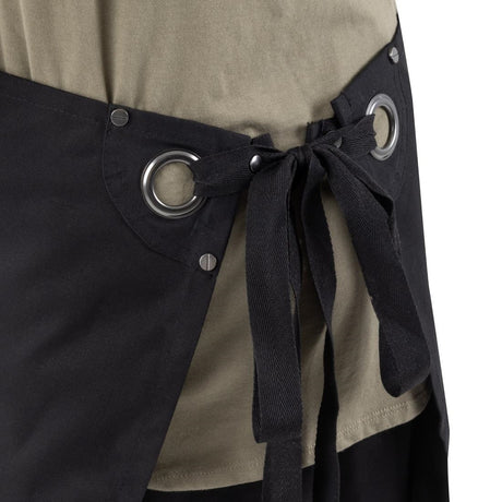 BA202 Southside Cotton Canvas Waist Apron Black