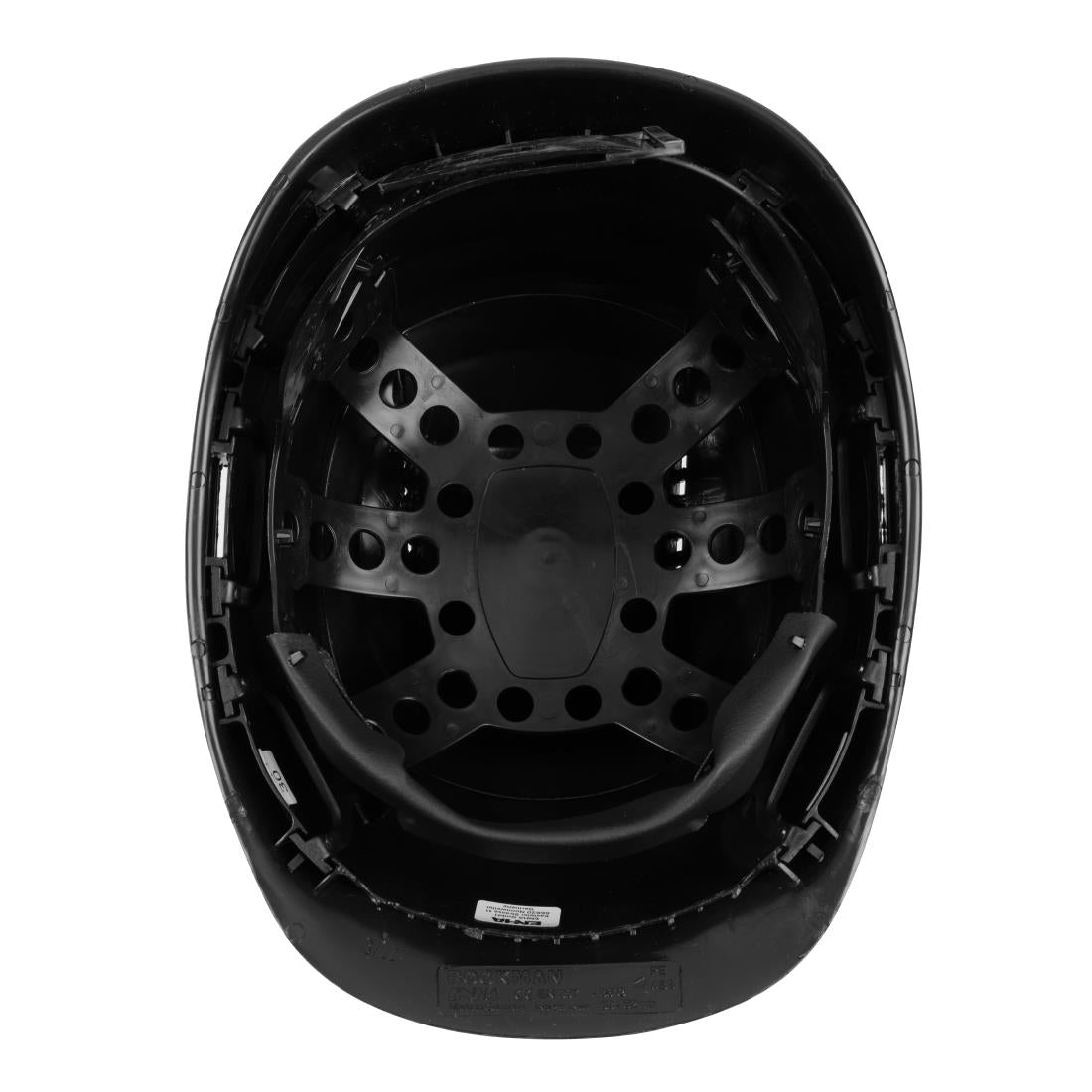 Rockman C3 Vented Safety Helmet Black