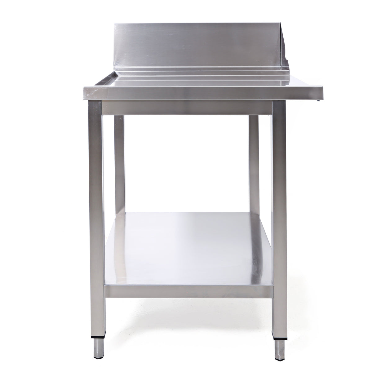 Sammic Side table with splash back MP-700I left (700 x 750 x 850 mm)