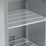 Blizzard Double Hinged Glass Door Bottle Cooler BAR2SS