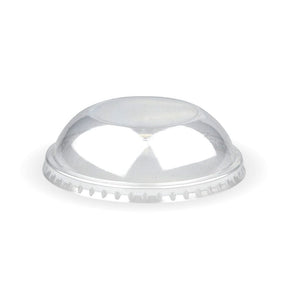 PET Domed Ice Cream BioCup Lid - 150ml/5oz - 1000/ctn - - BioPak commercial catering consumable