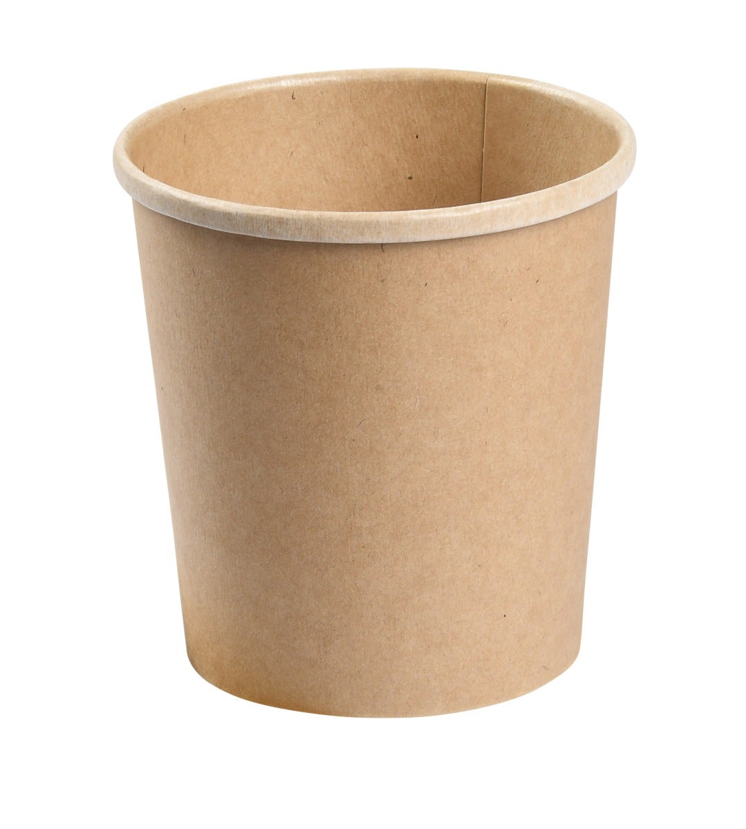 Paper PLA Lined Soup BioBowl - Kraft - 16oz - 500/ctn - kraft - BioPak commercial catering consumable