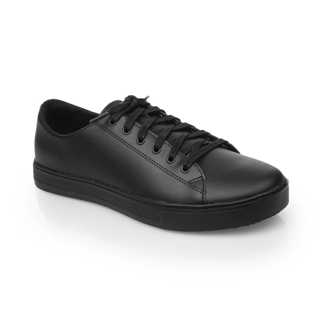 BB161-46 Shoes for Crews Old School Trainers Black 46