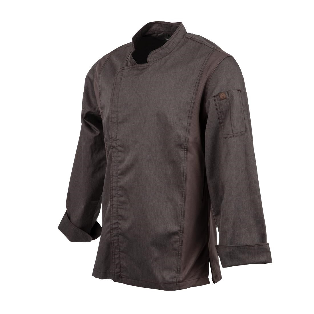 Unisex Chef Works Hartford Unisex Chef Jacket Graphite 4XL