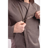 Unisex Chef Works Hartford Unisex Chef Jacket Graphite 4XL