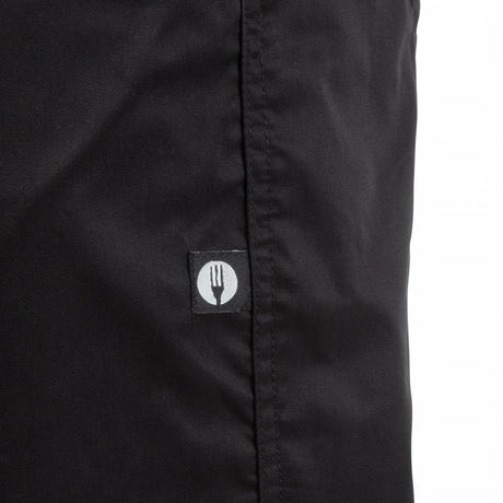 Chef Works Men's Lightweight Slim Trouser Black Size M
