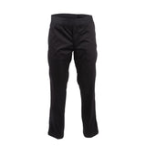 Chef Works Men's Lightweight Slim Trouser Black Size XL
