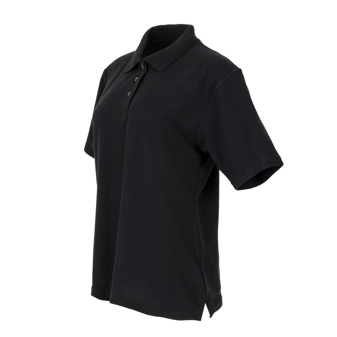 BB474-XXL Ladies Polo Shirt Black XXL