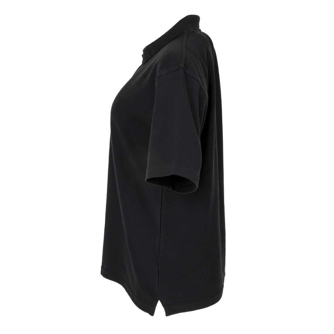 BB474-XL Ladies Polo Shirt Black XL