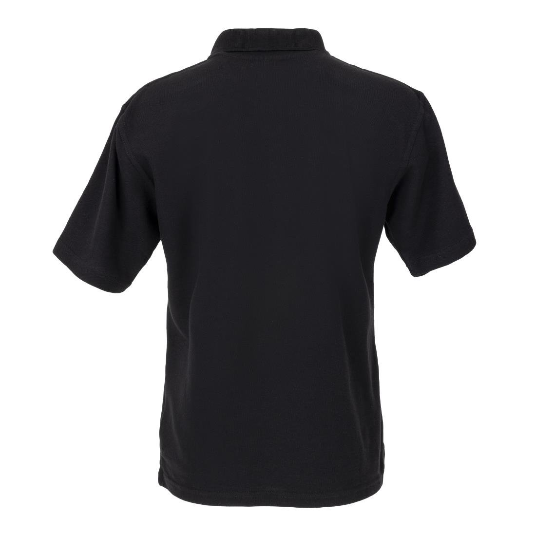 BB474-XXL Ladies Polo Shirt Black XXL