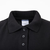 Ladies Polo Shirt Black L