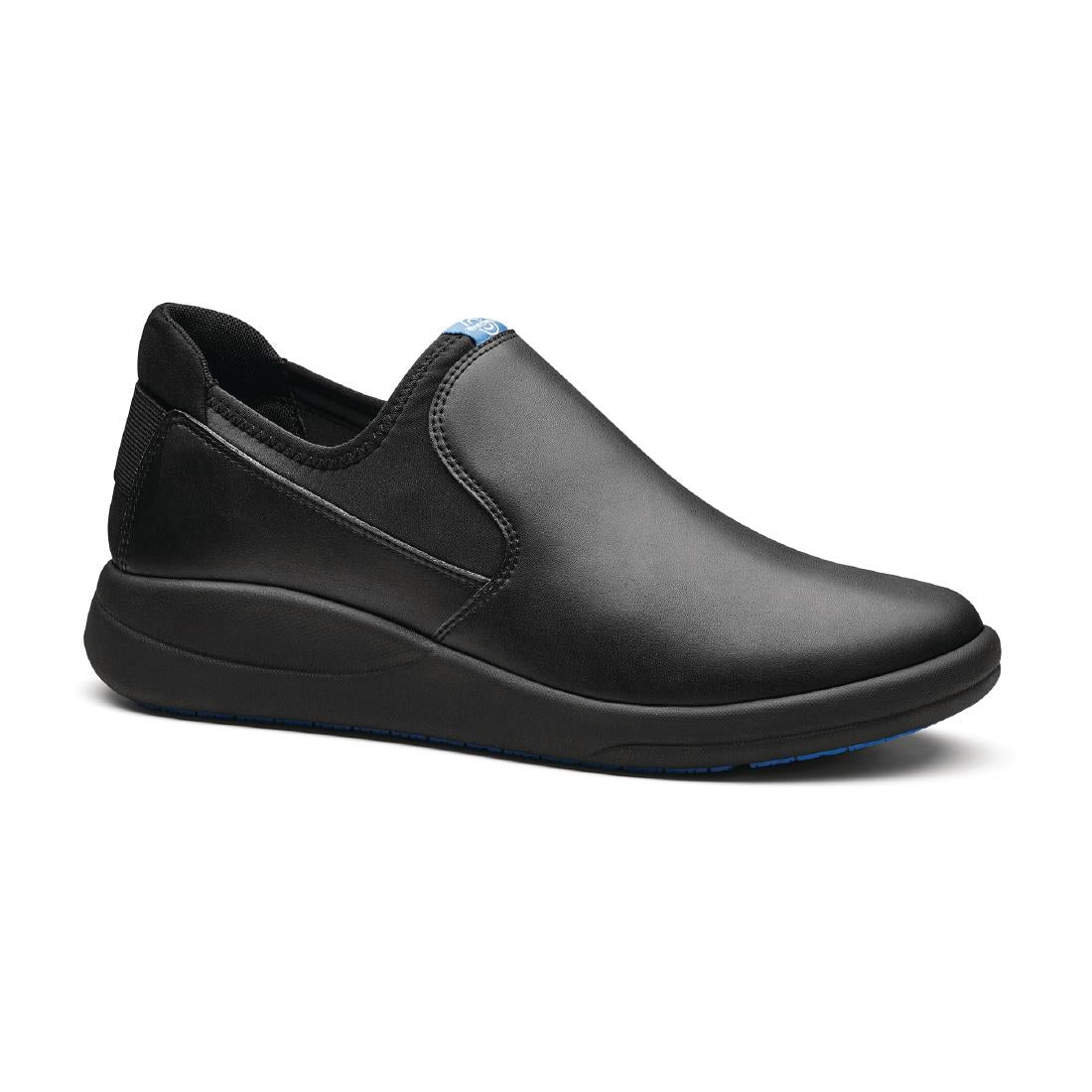 BB741-39 WearerTech Vitalise Slip on Shoe Black/Black with Modular Insole Size 39