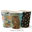 Single Wall BioCup - Art Series - 390ml / 12oz (90mm) - 1000/ctn - art series - BioPak commercial catering consumable