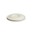 Large BioCane Flat Lid - 90mm - 1000/ctn - white - BioPak commercial catering consumable