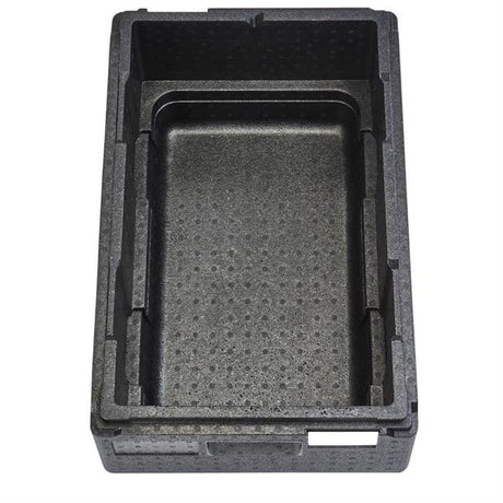 BW010 Cambro GoBox Full-Size Top Load 8" Deep Large Handles Black