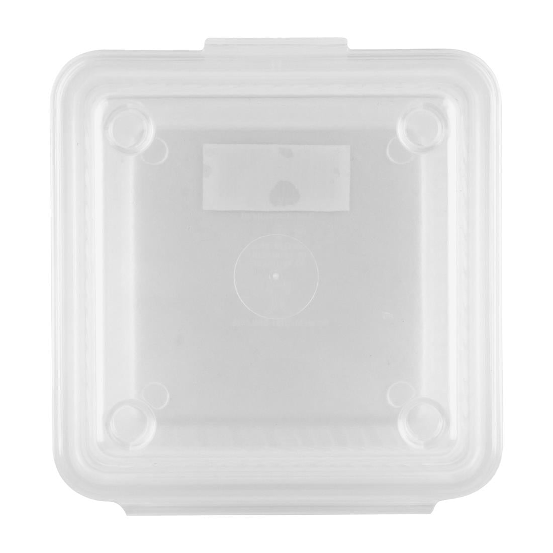FSG Returnables Small Burger Boxes Clear 500ml (24 Pack)
