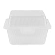 FSG Returnables Small Burger Boxes Clear 500ml (24 Pack)