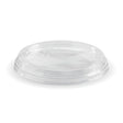 PLA BioBowl Lid - Clear - 240-960ml - 500/ctn - clear - BioPak commercial catering consumable
