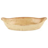 Pack Size 12 - Rustico Stoneware Oval Eared Dish 28cm/11" - C01203 - JD Catering Equipments Ltd