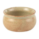 Pack Size 12 - Rustico Stoneware Butter Pot 7cm/2.75" - C01310 - JD Catering Equipments Ltd