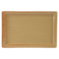 Pack Size 6 - Rustico Stoneware  Rustico Rectangular Tray 31x20.5cm - C01816
