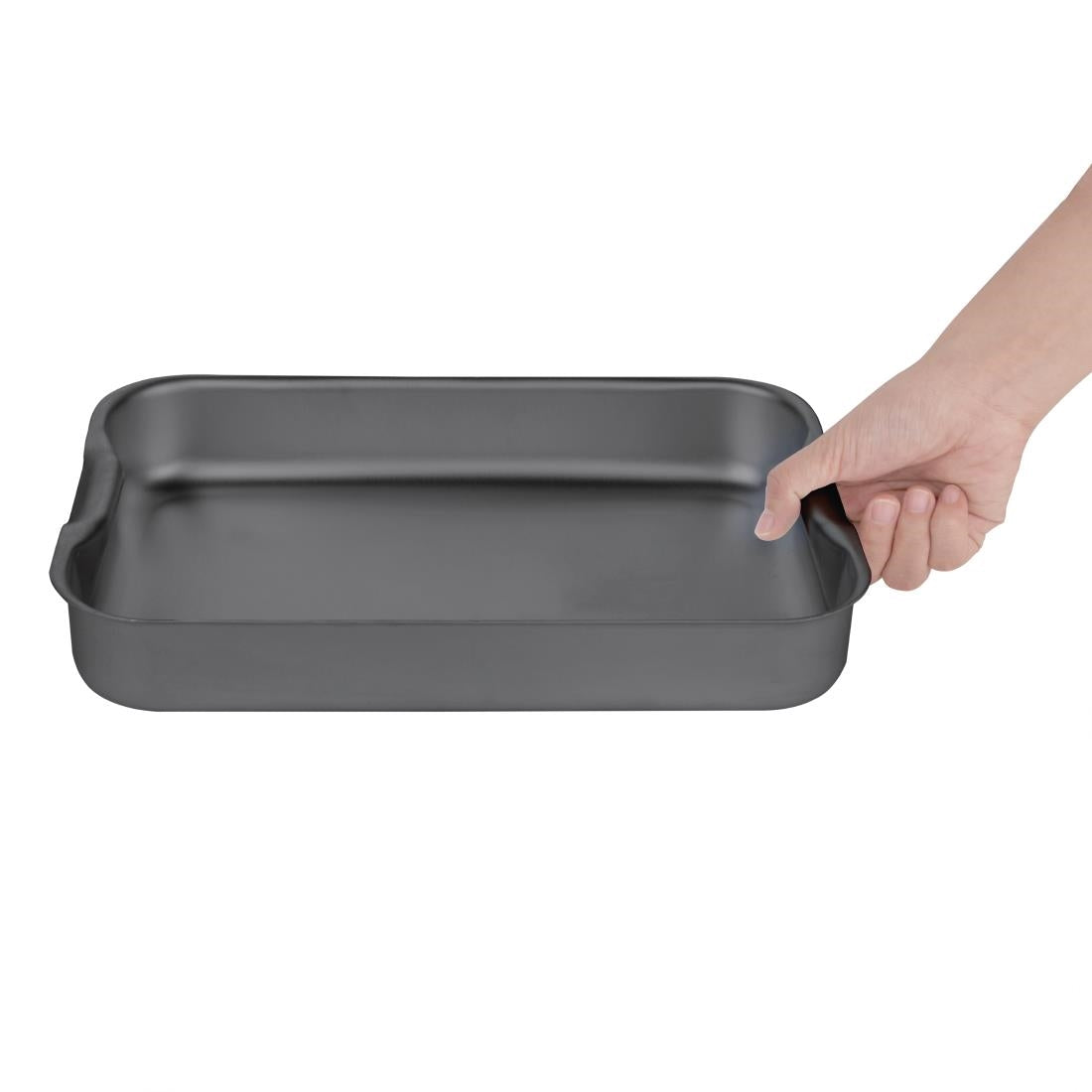 C057 Vogue Anodised Aluminium Roasting Dish 325mm