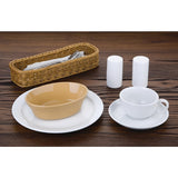 C108 Olympia Stoneware Oval Pie Bowls 161 x 116mm (Pack of 6)