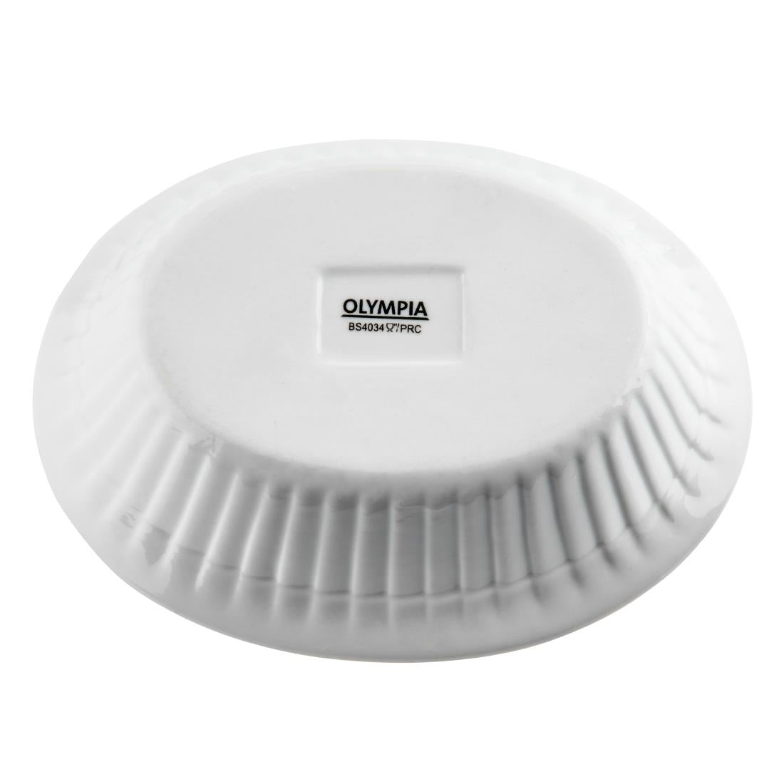 C110 Olympia Whiteware Oval Pie Dishes 170mm (Pack of 6)