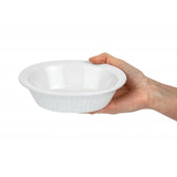 C110 Olympia Whiteware Oval Pie Dishes 170mm (Pack of 6)