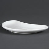 C231 Olympia Whiteware Crescent Salad Plates 200mm (Pack of 12)