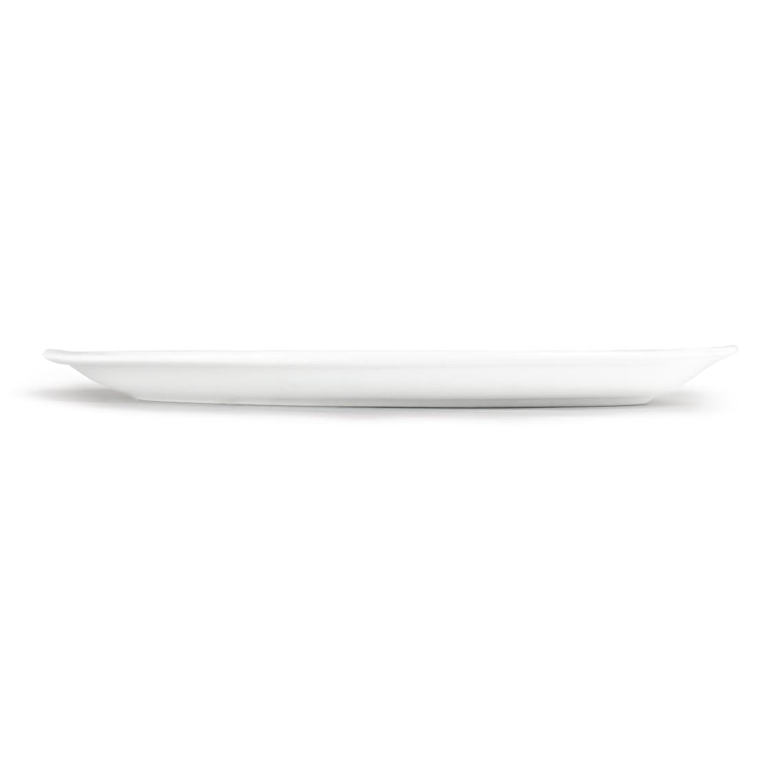 C231 Olympia Whiteware Crescent Salad Plates 200mm (Pack of 12)