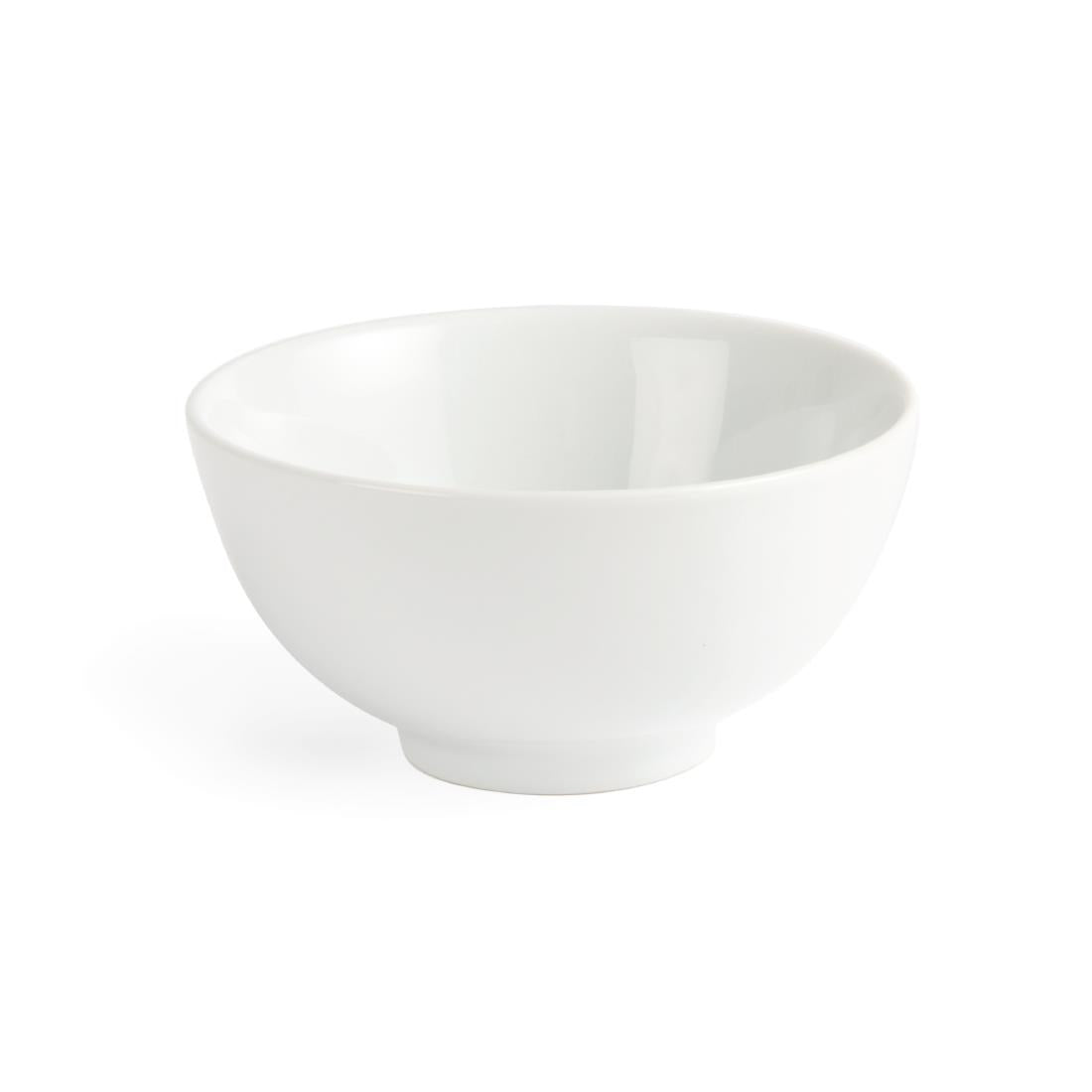 C253 Olympia Whiteware Rice Bowls 130mm 390ml (Pack of 12)