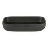 Pack Size 12 - Rustico Stoneware Rustico Carbon Rectangular Dish 17x10cm - C31207 - JD Catering Equipments Ltd
