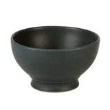 Pack Size 12 - Rustico Stoneware Rustico Carbon Footed Bowl 13.5cm - C31900 - JD Catering Equipments Ltd
