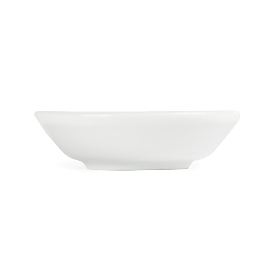C320 Olympia Whiteware Soy Dishes 70mm (Pack of 12)
