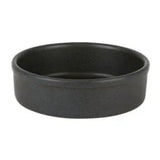 Pack Size 12 - Rustico Stoneware Rustico Carbon Round Tapas Dish14.5cm - C33203 - JD Catering Equipments Ltd