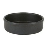 Pack Size 12 - Rustico Stoneware Rustico Carbon Round Tapas Dish 10cm - C33205 - JD Catering Equipments Ltd