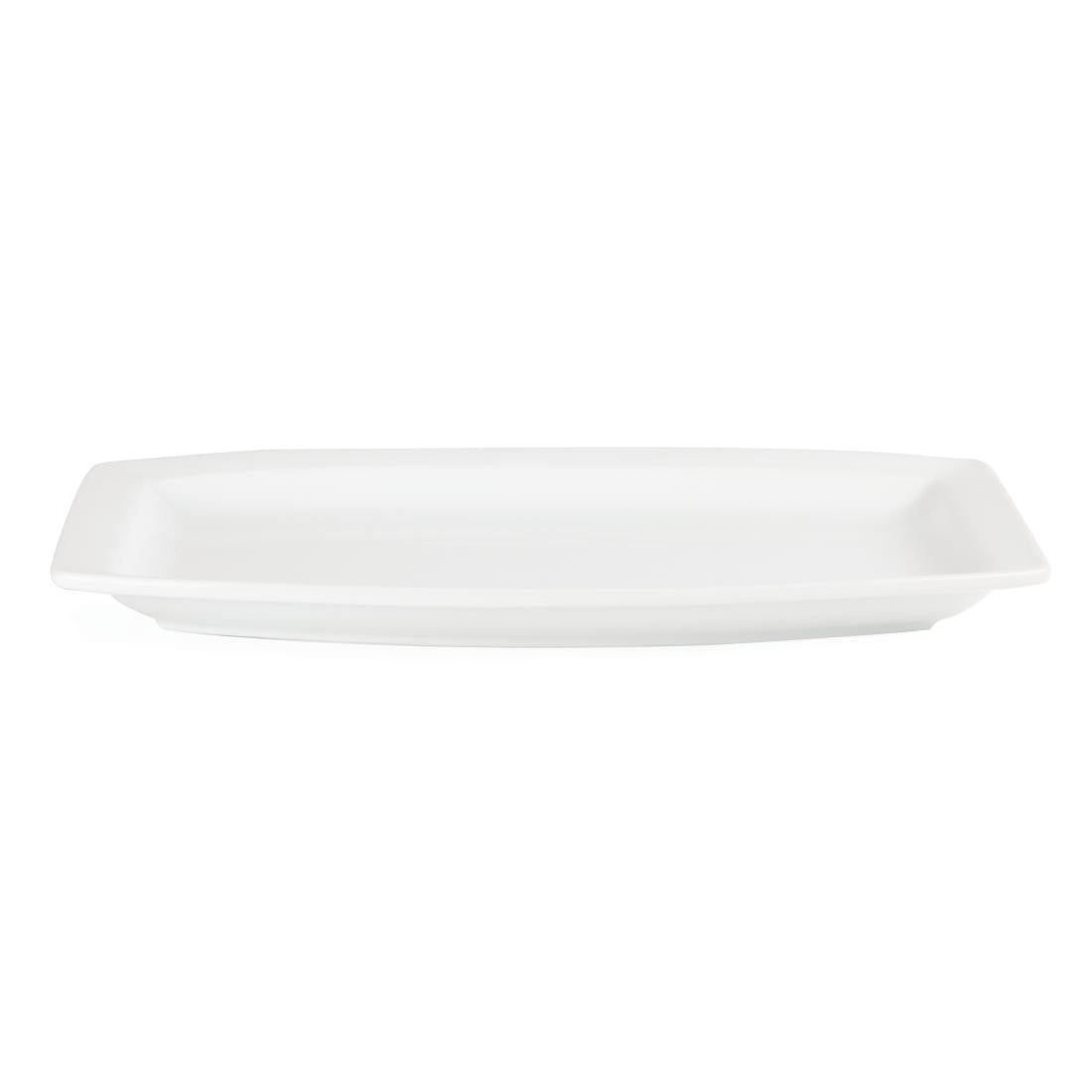 C361 Olympia Whiteware Rectangular Plates 320mm (Pack of 6)